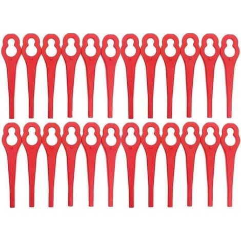 Einstein Trimmer Replacement Blades - 100 Pack - PA6 Nylon - 85mm - Sharp Edge (1/4)