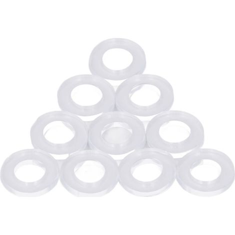 Lot de 10 rondelles d'adaptation pour machine à soda, convertisseur rapide CO2, joints toriques en silicone pour tuyau de machine à soda (1/5)