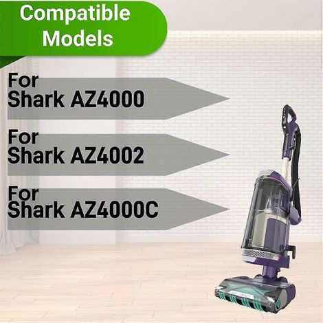 6 filtros de repuesto de espuma y fieltro para aspiradora vertical Shark Detect Pro Max AZ4000 AZ4002 AZ4000C Va (1/4)