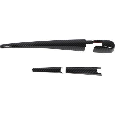 Copertura tergicristallo posteriore in stile fibra di carbonio per modelli Subaru Outback BT 2020-2023.
