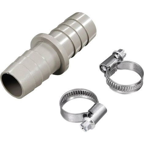 Xavax Conector de tubo estándar gris diámetro 20 mm