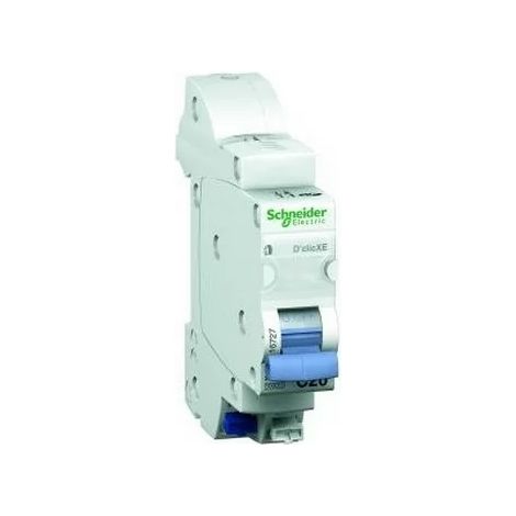 Schneider Electric – Disjoncteur unipolaire 32 A – Courbe C – Embrochable – Multi 9 – 1P+N – 2 modules pour installations électriques