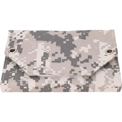Ortviai Panneau Solaire Pliable 12 W USB 5 V – Modèle SPB6Z-C, Silicium Polycristallin, 6 plis, Camouflage (1/5)