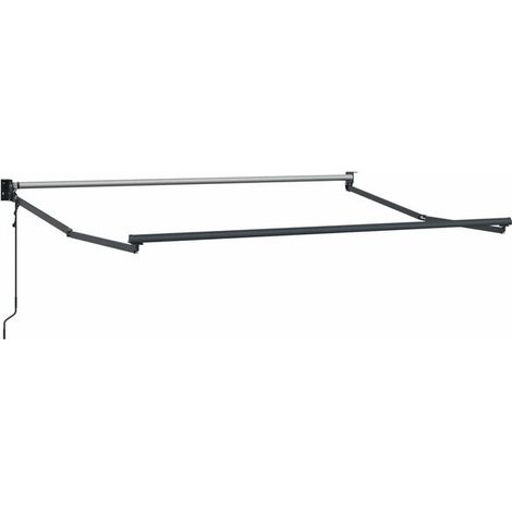 Tringle à rideaux télescopique motorisée gris anthracite 3 x 2 mètres (1/5)