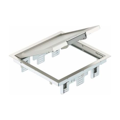 OBO Bettermann Inserto apparecchio per montaggio universale 266x266x69 acciaio inossidabile, antiruggine A2 1.4301, 7405371