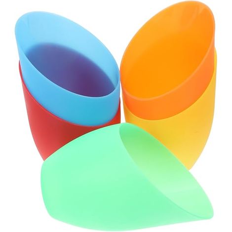 Ensemble de 5 pièces en plastique abat - jour remplacement lampadaire et lampe de table porte - lampe décoratif pendentif abat - jour (1/5)