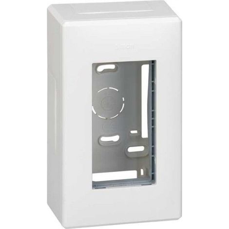 Surface du boîtier 1 module blanc SIMON 51000001-030