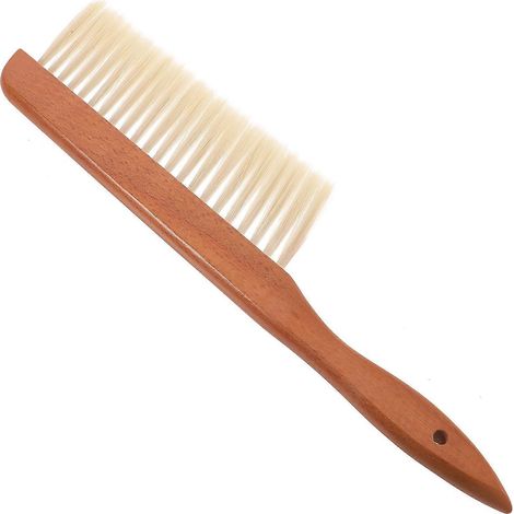 Brosse à abeilles à manche en bois, brosse de nettoyage de ruche à une rangée de poils, outil apicole (1/5)
