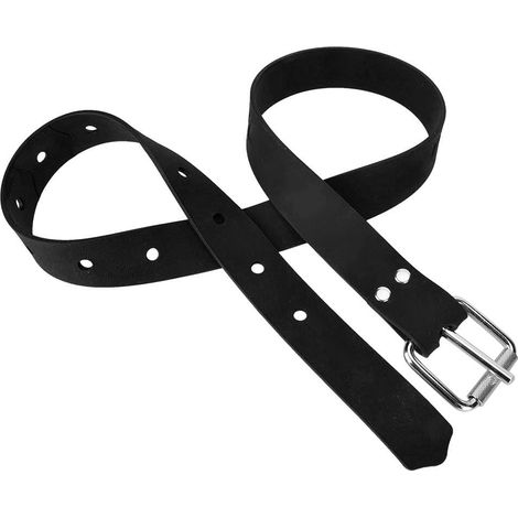 Ceinture lestée en caoutchouc de 1,5 m pour plongée et snorkeling, ajustable et légère, équipement de ceinture de charge pour activités aquatiques. (1/5)