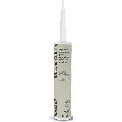 Silicone color kk 64 ml 310 sigillante decorativo per ceramiche e mosaici