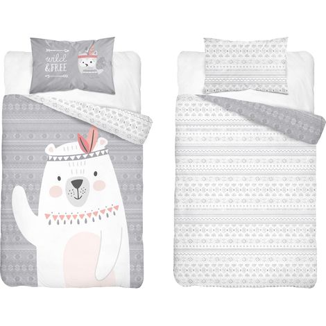 Ropa de cama para bebé 100x135 Osito de peluche ALGODÓN (1/5)