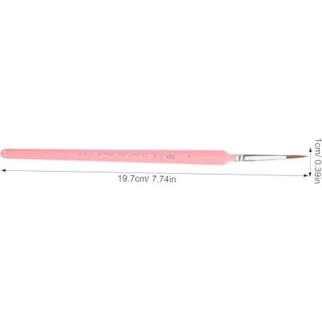 Lot de 11 pinceaux de peinture miniature pour aquarelle, peinture à l'huile, nail art et modélisme pour des détails précis et des œuvres d'art (1/5)