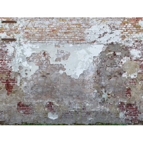 Panoramique Brique Rouge The Wall 2 A.S. Création (1/3)