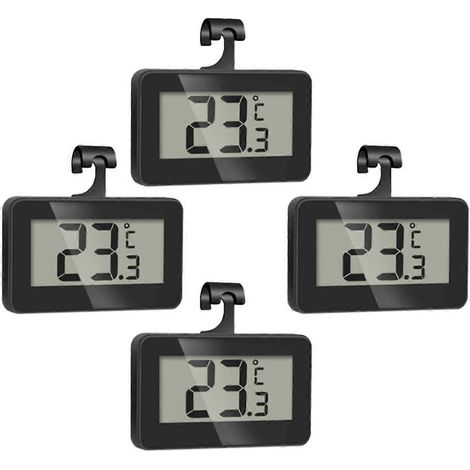 Thermomètre de réfrigérateur, lot de 2, thermomètre de cuisine d'intérieur (1/5)