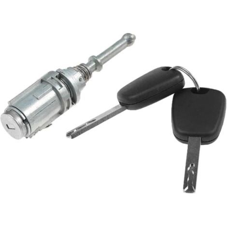 BUNTHAUS PA Cilindro anteriore sinistro, per Citroën, per C2, per C3 2002-2010, 256924, 9170T9, 9170W9, 9170T5, accessorio per auto (2 chiavi) (1/3)