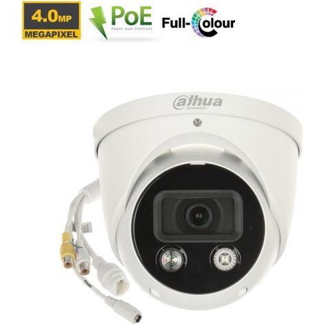 Dahua Telecamera Dome IP 4Mp WizSense- IPC-HDW2449TM-S-IL (2.8 mm) (EU)