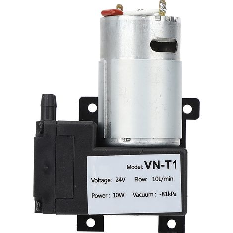 Pompe à vide micro DC T1 VN, pièce mécanique industrielle silencieuse, accessoire pour usage professionnel, 24V CC (1/5)