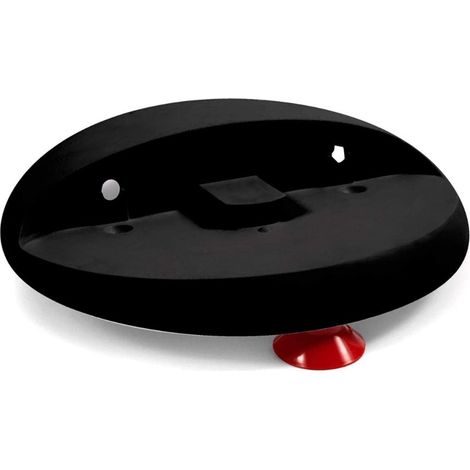F. DICK Piastra di supporto per Rapid Steel (colore nero, adatto per tutti i tubi Rapid Steel, piastra con ventose, plastica)