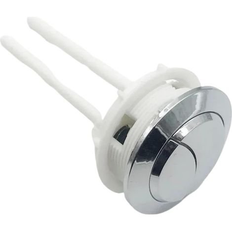 Bouton poussoir double for abattant de toilette, 38/48/58 mm (1/2)