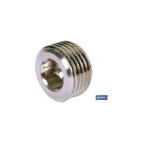 Tapon allen conico s/cabeza r-1/4