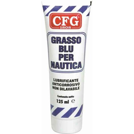 Grasso Lubrificante Idrorepellente Blu Per Nautica 125 Ml Cfg L00800 (1/5)