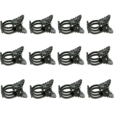 Supports pour orchidées en plastique, design pratique, pour la culture des plantes, marron, 2,30 x 1,70 x 1,20 cm, pour un maintien optimal des plantes, lot de 50. (1/5)