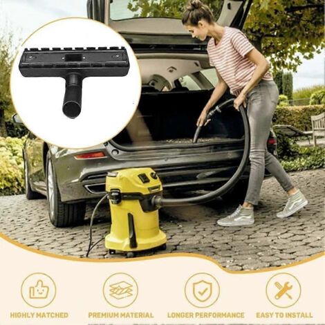 NALOOKAMIC Accessoires de rechange pour aspirateurs Kärcher WD3, WD5 et WD6 : brosses pour sols durs et sacs à poussière – Améliorez votre expérience de nettoyage (1/4)