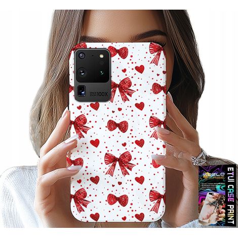 Hülle für Samsung Galaxy S20 Ultra – modische rote Schleifenmuster (1/5)