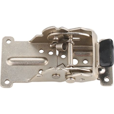 Bisagra Plegable Automática 0-90-180 Grados - Para Mesas - Espesor Panel 16 mm - Longitud Barril 100 mm - Metal - 2 Unidades (1/5)