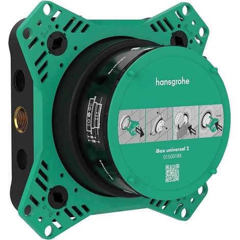 Hansgrohe iBox Universal 2 Basic Set 1/2" Shower Bath Thermostat Installation (1/4)