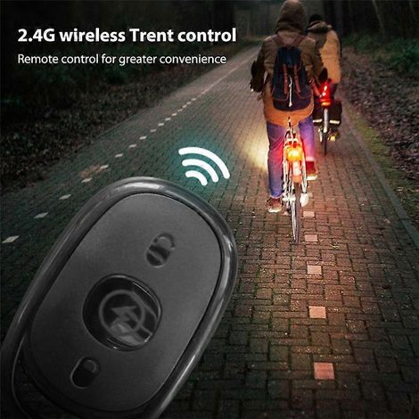 kabellose LED-Blitzlichter mit Fernbedienung für Auto, Motorrad und Fahrrad (1/5)