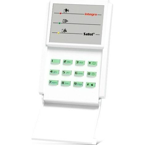 Satel INT-S-GR Teclado blanco para sistema de alarma