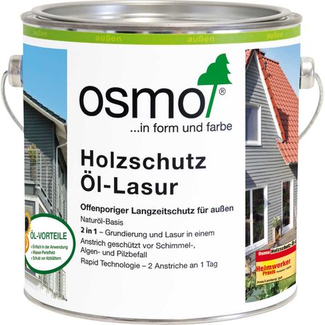 Osmo Holzschutz Öl-Lasur Teak 0,75 l - 12100013