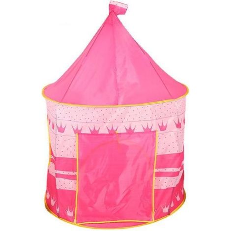 Tente enfant maison Princess Rose 135 cm de haut Pour filles à partir de 5 ans (1/5)