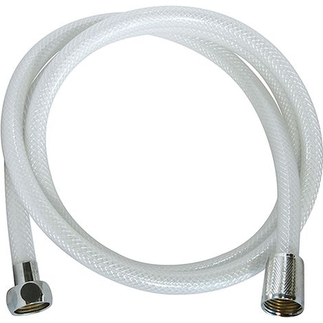 Edouard Rousseau -Flexible de douche NYLON ARME - 1.50M - Blanc