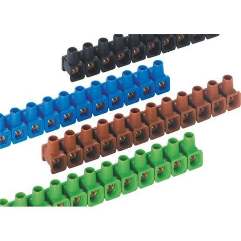 OBO Bettermann Borne de derivación Dolü clasificado por colores 2,5mm² poliamida clasificado, 2055023