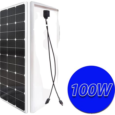 Solarpanel, monokristallines Material, hohe Effizienz, 100W 1020x515mm (1/2)