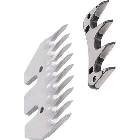 Lame de tondeuse électrique pour moutons en acier haute teneur en carbone, 9 dents, coupe précise et résistante à l'usure. (1/5)