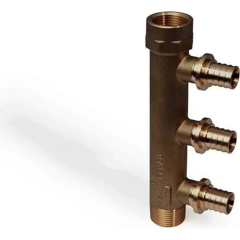 REHAU Distributore a manicotto scorrevole RAUTITAN RX+ 3 vie, 20 - R/Rp 3/4, 14563861001