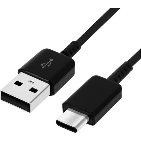 Cable USB-A a USB-C de Samsung de 1,2 m - Negro