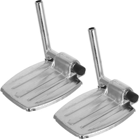 Repose-Pieds Compact pour Fauteuil Roulant 2 Pièces Support Solide Accessoires de Mobilité pour Rééducation et Usage Quotidien (1/5)