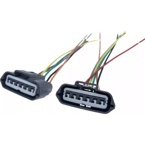 DJ7067-2.2-21 6P fuel pump plug with terminals for Nissan Teana, Tiida, Sylphy, and Junyi. (1/5)
