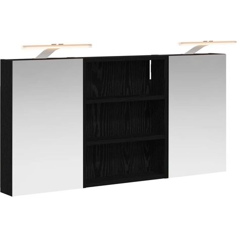Maison Exclusive - Badezimmerschrank-Set 3 pcs 100 x 10,5 x 50 cm
