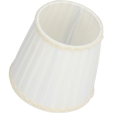 Un ensemble contient 6 abat-jour en tissu à pince E14 pour lampes suspendues de salon et de chambre. (1/5)