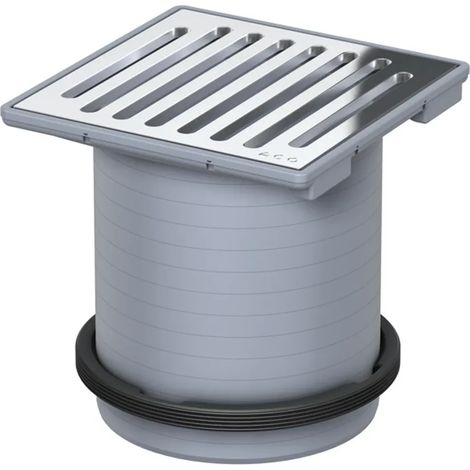 ACO Aufsatzstück Passavant 149x149/ K3/ABS/Rost V2A/ lose eingelegt, 5141.87.23