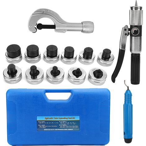 Kit d'outils d'évasement, extenseur de Tube, accessoire matériel, pression d'eau 40CR, acier 3/8 pouces, 1 pouce, 5/8 pouce (1/5)