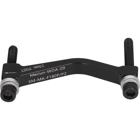 Adaptateur de frein à disque de vélo en alliage d'aluminium pour fixation sur cadre de fourche avant, 180 mm, pour remplacement (1/5)