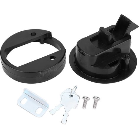 Écrou de trappe de pont rond pour bateau avec clé en plastique, accessoires pour yacht (1/5)