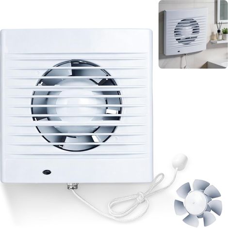 12 W Extracteur d'Air Salle de Bain Silencieux, 34 dB VMC Salle de Bain (1/5)