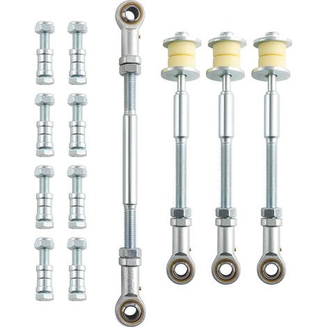 Avant & arrière Adjustable Sway Bar Link Kit For Nissan Patrol GU Y61 2"-8" Lift